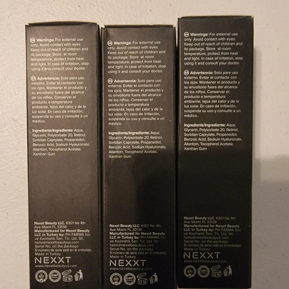 NEXXT REVIVE RETINOL SERUM.